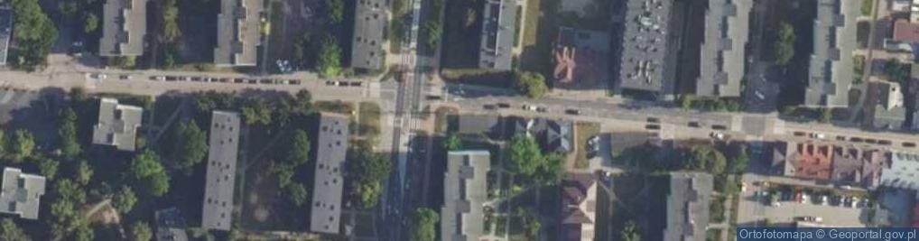 Zdjęcie satelitarne Poznańska ul.