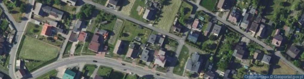 Zdjęcie satelitarne Poprzeczna ul.