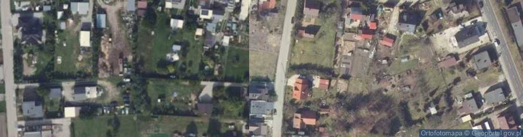 Zdjęcie satelitarne Poprzeczna ul.