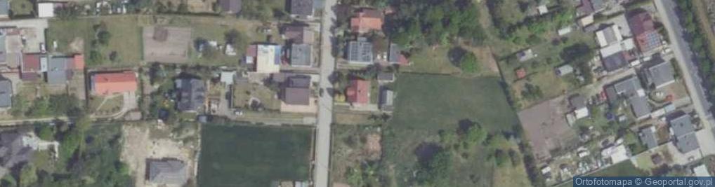 Zdjęcie satelitarne Poprzeczna ul.