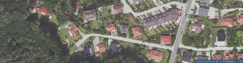 Zdjęcie satelitarne Pod Lasem ul.