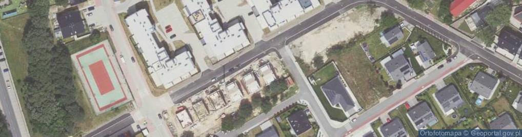 Zdjęcie satelitarne Powstańców Warszawy ul.