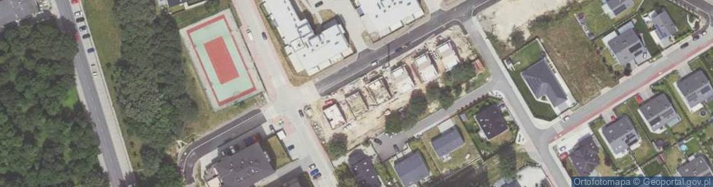 Zdjęcie satelitarne Powstańców Warszawy ul.