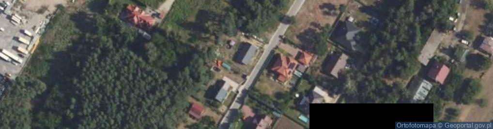 Zdjęcie satelitarne Poprzeczna ul.