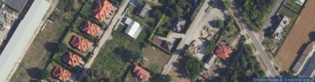 Zdjęcie satelitarne Poprzeczna ul.