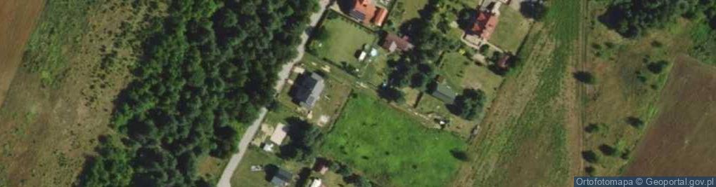 Zdjęcie satelitarne Pod Borem ul.