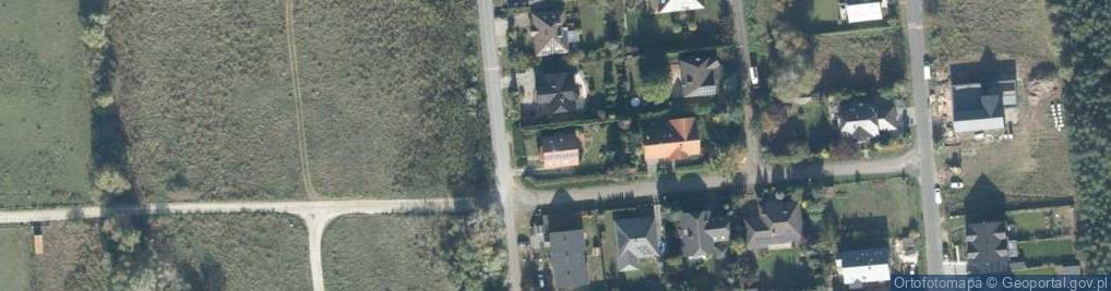 Zdjęcie satelitarne Pod Borem ul.