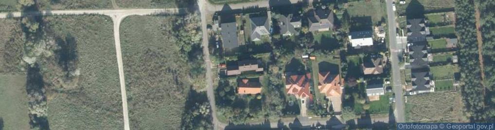 Zdjęcie satelitarne Pod Borem ul.