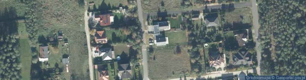 Zdjęcie satelitarne Pod Borem ul.
