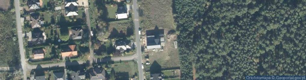 Zdjęcie satelitarne Pod Lasem ul.