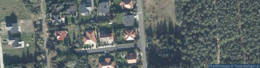 Zdjęcie satelitarne Pod Lasem ul.