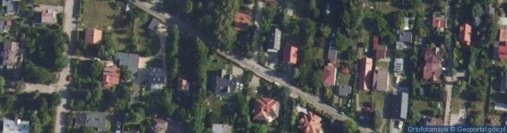 Zdjęcie satelitarne Poprzeczna ul.