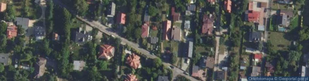Zdjęcie satelitarne Poprzeczna ul.