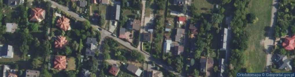 Zdjęcie satelitarne Poprzeczna ul.