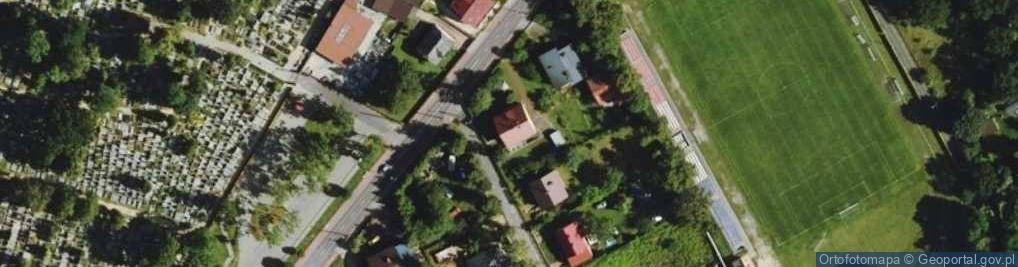 Zdjęcie satelitarne Powstańców Warszawy ul.