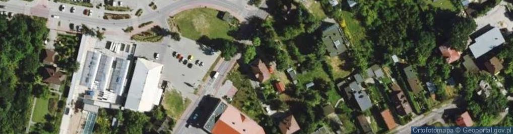 Zdjęcie satelitarne Powstańców Warszawy ul.