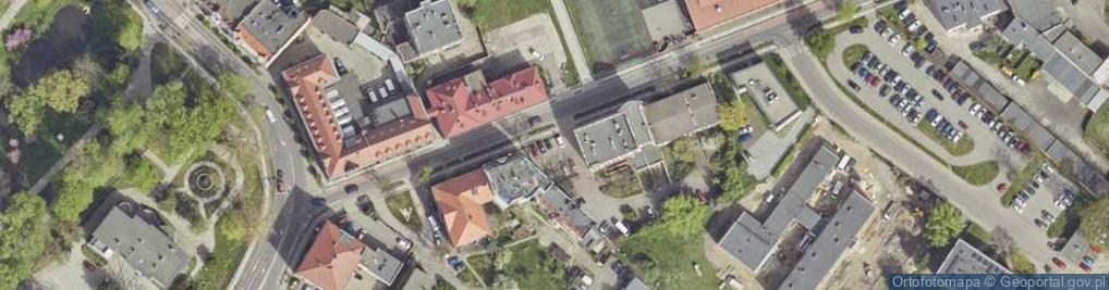 Zdjęcie satelitarne Powstańców Śląskich ul.