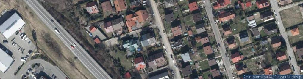 Zdjęcie satelitarne Pod Sadem ul.