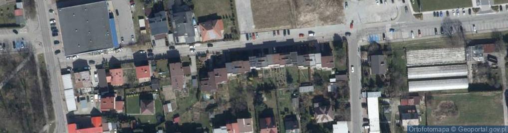 Zdjęcie satelitarne Powstańców Warszawy ul.