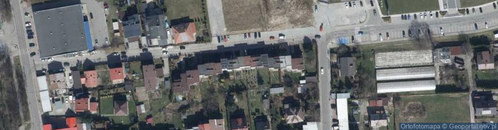 Zdjęcie satelitarne Powstańców Warszawy ul.