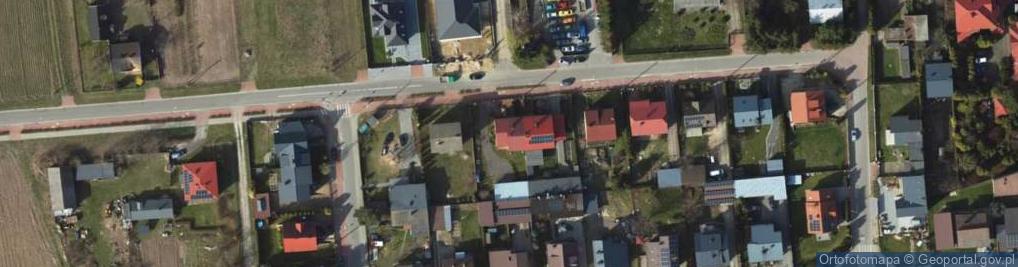 Zdjęcie satelitarne Potockiego Ignacego ul.