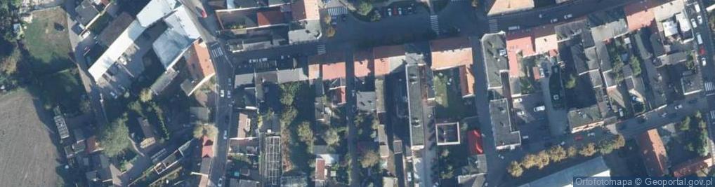 Zdjęcie satelitarne Poprzeczna ul.