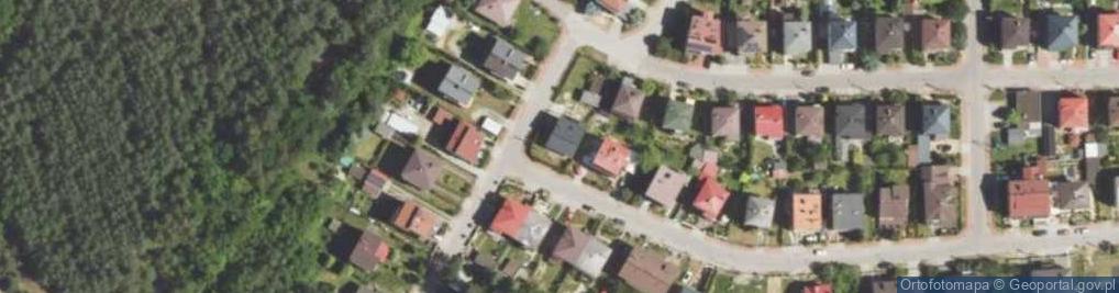 Zdjęcie satelitarne Powstańców Śląskich ul.