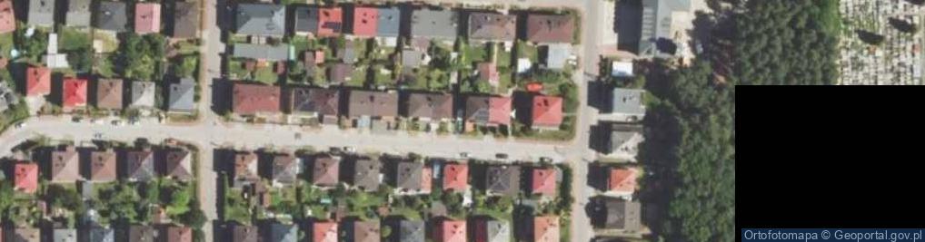 Zdjęcie satelitarne Powstańców Śląskich ul.