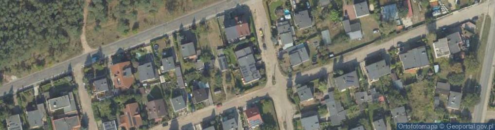 Zdjęcie satelitarne Pod Borem ul.