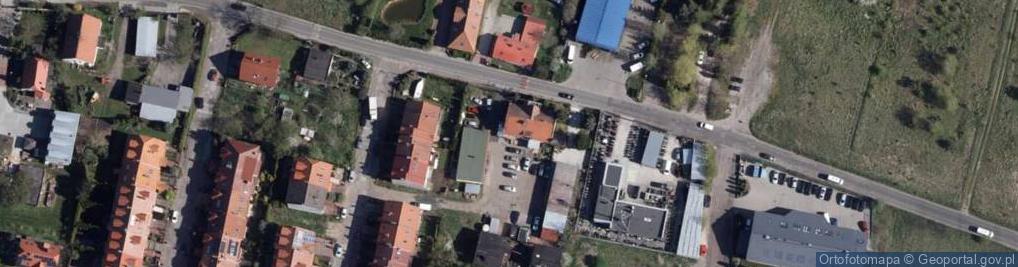 Zdjęcie satelitarne Pod Skarpą ul.