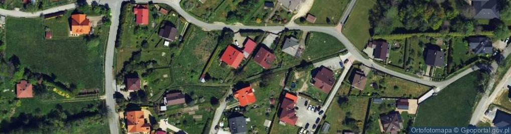 Zdjęcie satelitarne Poprzeczna ul.