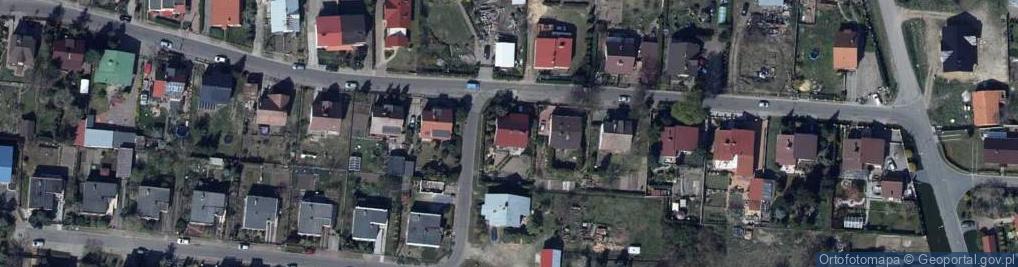 Zdjęcie satelitarne Poprzeczna ul.