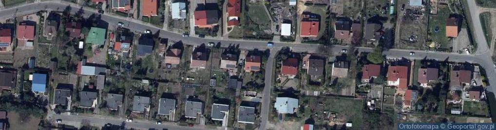 Zdjęcie satelitarne Poprzeczna ul.