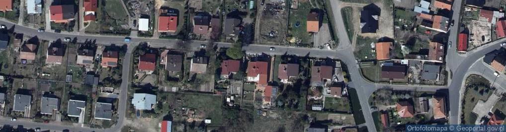 Zdjęcie satelitarne Poprzeczna ul.