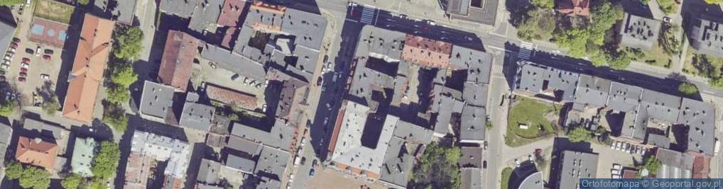 Zdjęcie satelitarne Podgórna ul.