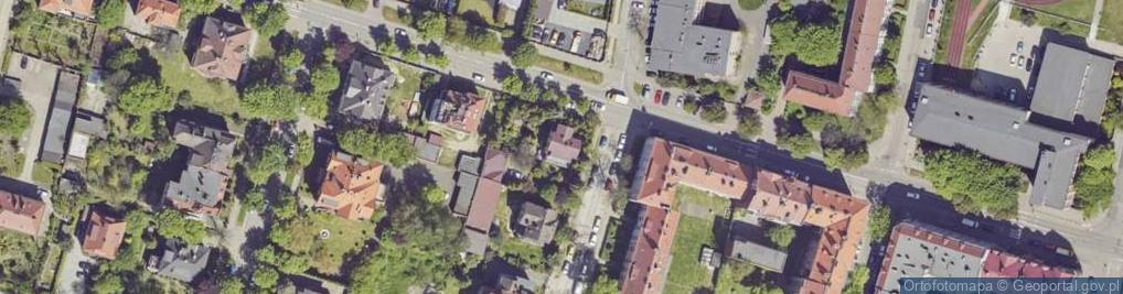 Zdjęcie satelitarne Powstańców Śląskich ul.