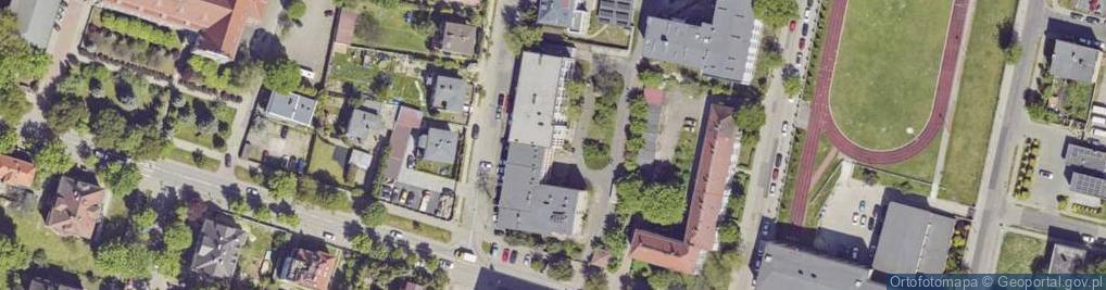 Zdjęcie satelitarne Powstańców Śląskich ul.