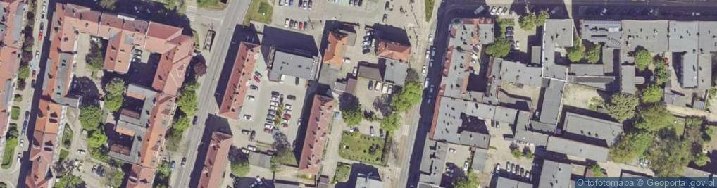 Zdjęcie satelitarne Powstańców Warszawskich ul.