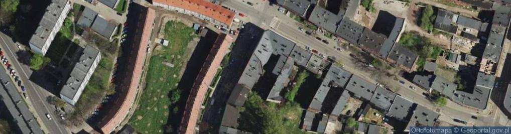Zdjęcie satelitarne Powstańców Warszawskich ul.