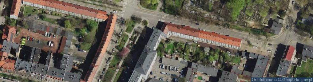 Zdjęcie satelitarne Powstańców Warszawskich ul.