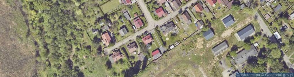 Zdjęcie satelitarne Pod Brzozami ul.