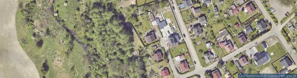 Zdjęcie satelitarne Pod Brzozami ul.
