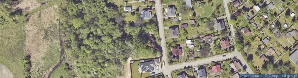 Zdjęcie satelitarne Pod Brzozami ul.
