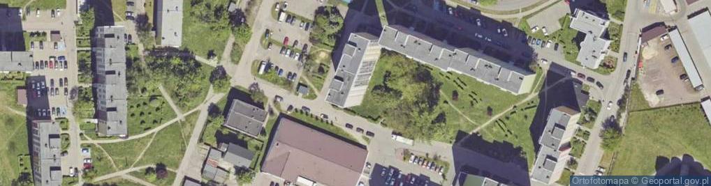Zdjęcie satelitarne Pomorska ul.