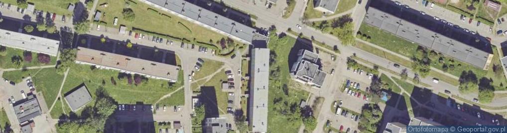 Zdjęcie satelitarne Pomorska ul.