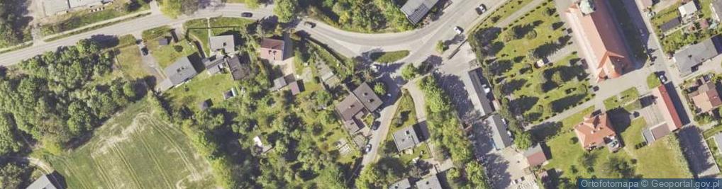 Zdjęcie satelitarne Pochyła ul.