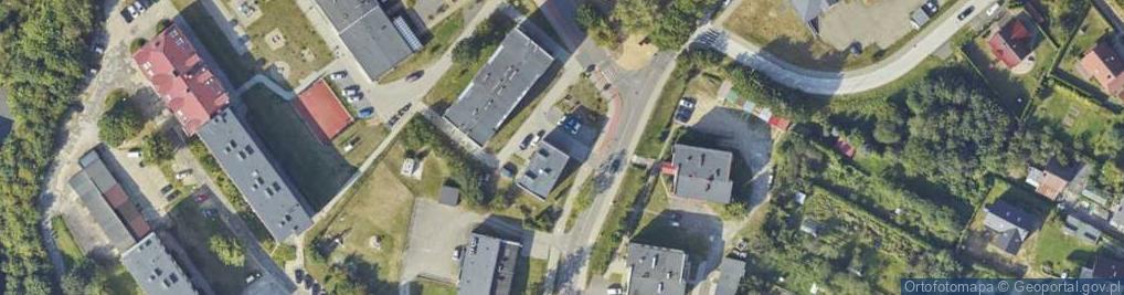 Zdjęcie satelitarne Pochyła ul.