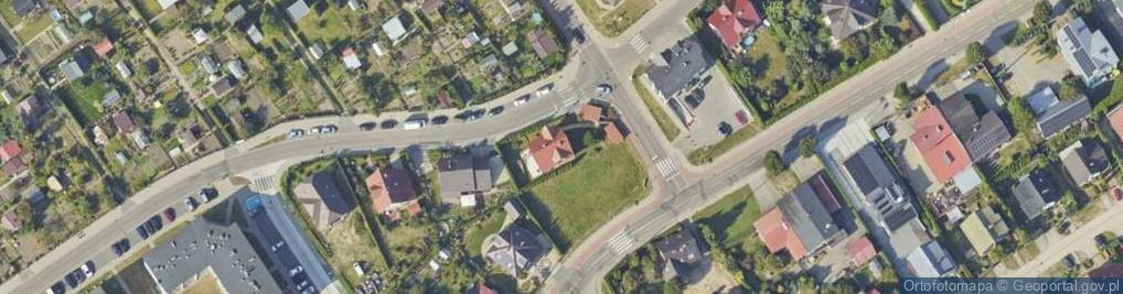 Zdjęcie satelitarne Pochyła ul.