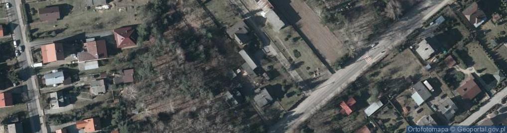 Zdjęcie satelitarne Poprzeczna ul.