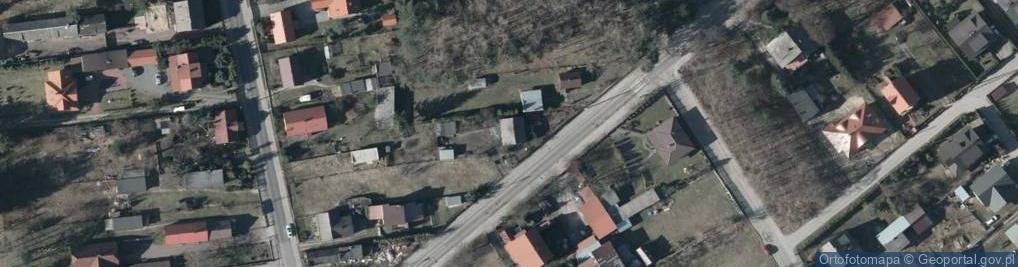 Zdjęcie satelitarne Poprzeczna ul.